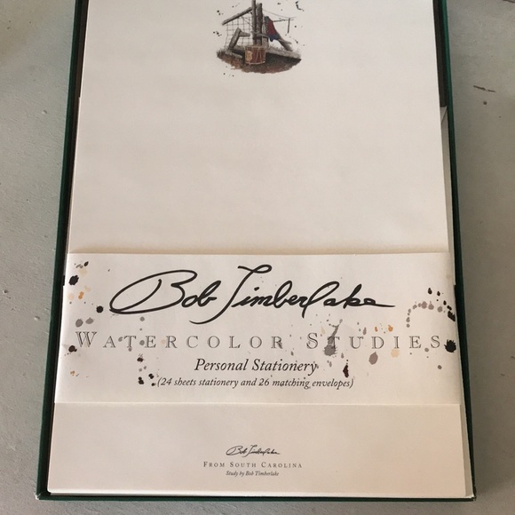 Bob Timberlake Watercolor Studies Personal Stationery - Picture 1 of 13